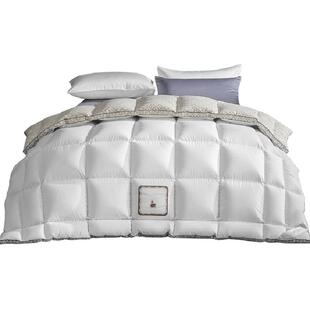 水星家纺羽绒被95白鹅绒被抗菌四季被子被芯家用床品秋冬白绒吹雪