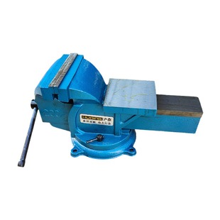 沪鼎十年老店工业级重型台虎钳多功能加重加厚工作台家用精密台钳