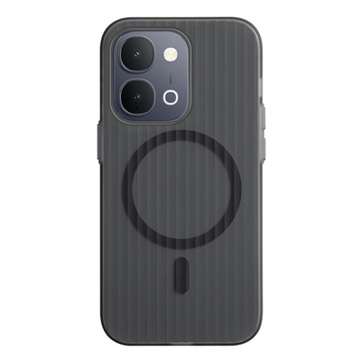适用于vivoy500i手机壳VIVO Y500i瓦楞冰雾保护套V2531A内置磁吸viovy全包voviy防摔viviy硬壳丫5OOi新款条纹