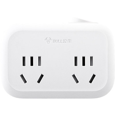 转换器插板一转多扩展多功能公牛