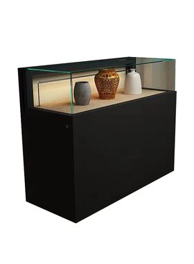 博物馆上海玻璃柜台展示柜多功能