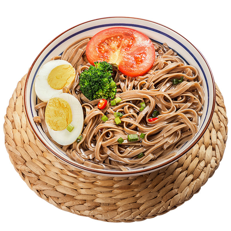 低钠面条荞麦面糖尿饼病人无糖精专用0脂肪控全麦糖主食粗粮零食