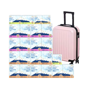 【香菇38女王节】淘淘氧棉天山白消毒级小扇尾纯棉卫生巾组合