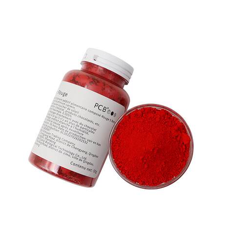 PCB色粉50g装高浓度油溶性巧克力进口原材料蛋糕淋面烘焙食用色素