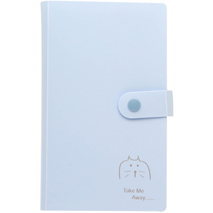 名片收纳册名片册夹本大容量卡片收纳收藏册卡包证件多卡位包卡套