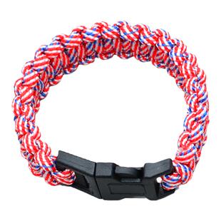 多色迷彩DIY7芯混色手工伞绳编制手链户外求生露营旅游纪念环情侣