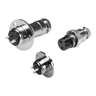 gx20法兰盘航空插头23456芯