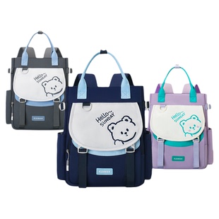 小学生补习袋手提作业包大容量美术袋儿童补课拎书袋轻便双肩背包