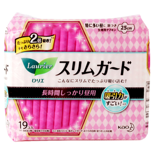 日本花王卫生巾F系列姨妈巾干爽超薄零触感经期安心裤日用