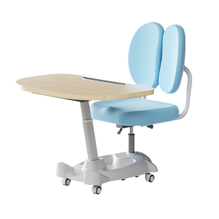 儿童学习桌小学生家用一体写字作业书桌小孩课桌椅可升降移动桌子