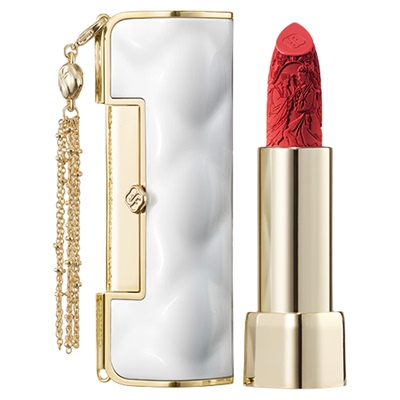 定制刻字花西子同心锁口红