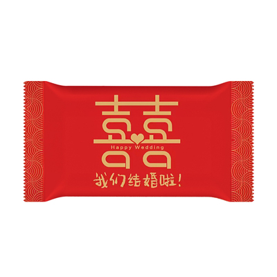 加厚一次性湿毛巾酒店餐饮饭店用湿毛巾结婚乔迁升学湿巾独立包装