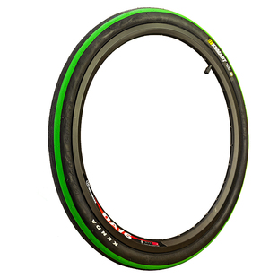 建大60TPIKenda绿色复古搭配内外胎20X1.35光头20寸折叠车K1085