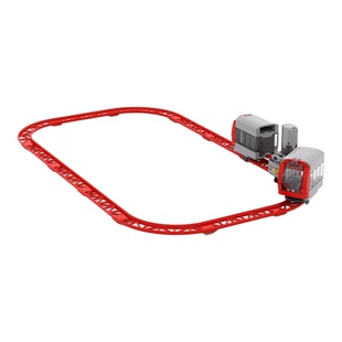 小小工程师国产积木小颗粒环形轨道车爬行过山车摇晃的小球缆车