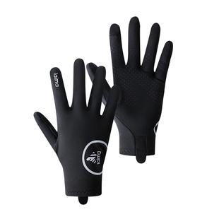 莱马 秋冬户外保暖骑行健身防寒防风耐磨可触屏跑步运动手套男女