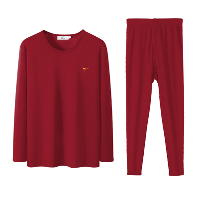 七匹狼本命年保暖内衣男套装加绒