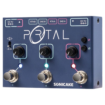 SONICAKE延迟混响单块效果器失真