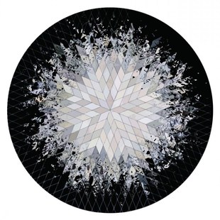 圆形地毯卡通儿童北欧卧室吊篮转椅垫书房电脑椅毯架子鼓钢琴地垫