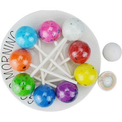 4.5cm舔舔糖加拿大进口Jawbreaker费罗伦舔舔糖魔法糖硬速干糖果