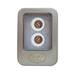 多丽丝凯蒂娃娃换眼套装bjdsd娃娃仿真玻璃立体眼睛改妆眼珠16mm