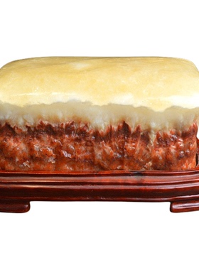 天然猪肉石观赏广西柳州客厅镇宅