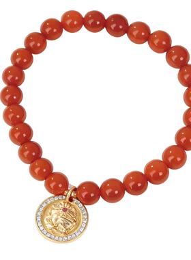 菩来福女南红手串本命年