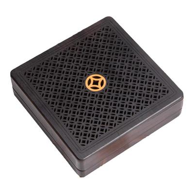 黑檀木便携防火棉4小时盘香炉