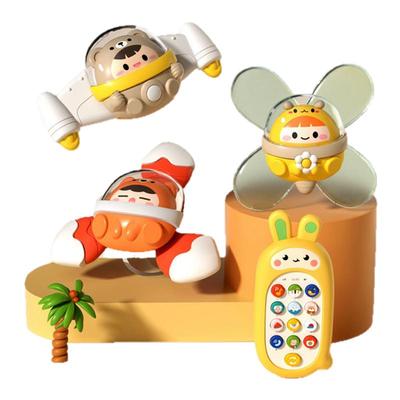 儿童卡通吸盘手环转转乐玩具可啃咬6个月以上婴幼儿宝宝益智1-3岁