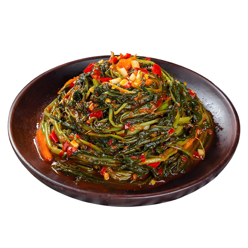 吉林东北延边朝鲜族特色拌樱菜延吉特产辣樱菜下饭菜风味泡菜咸菜