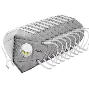 kn95防尘口罩防工业粉尘灰尘甲醛尘肺带呼吸阀打磨电焊工煤矿专用