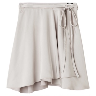 SNIDEL2025秋冬新品Chacott联名高腰芭蕾风系带短裙裤SWFP254002