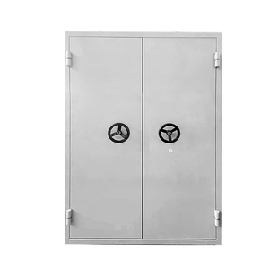 钢制防爆门防火抗爆窗泄爆窗门防水密闭门工业防潮密封金库安全门