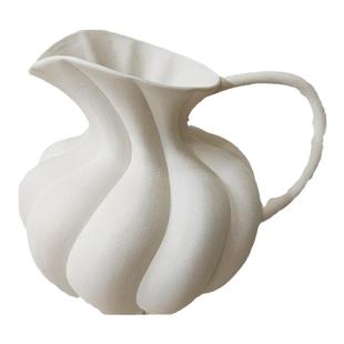 觅屿/中古风客厅插花水培提壶大花瓶玄关复古高级感民俗餐桌摆件