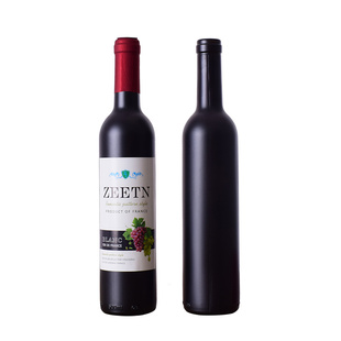 葡萄酒瓶红酒瓶空瓶 果酒桑葚酒自酿酒玻璃瓶 500750ml可加工装饰