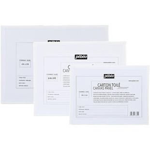 法国pebeo贝碧欧棉质油画布板棉布丙烯颜料油画颜料绘画布板创作画板可裱装画框长方形正方形油画板