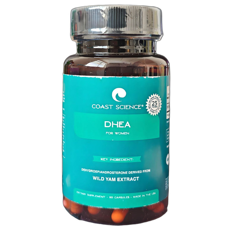 现货美国海岸科技CoastScience妥运DHEA野山药提取物备孕调理90粒