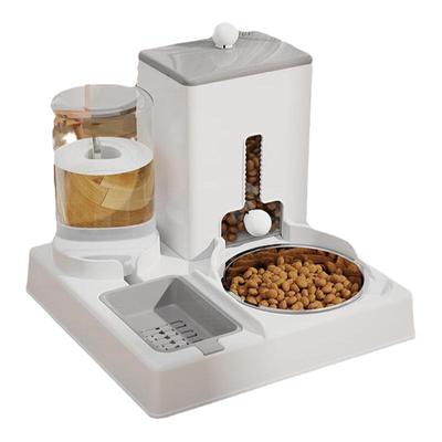 猫碗狗碗自动喂食器饮水一体