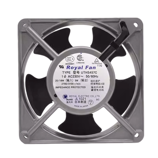 Royal UTHS457C轴流散热风扇机柜弱电箱AC230V 20/18W日本制造
