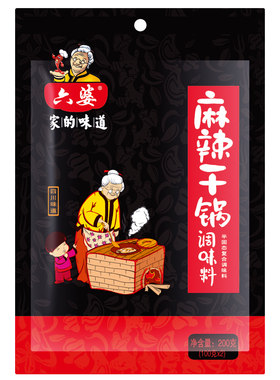 六婆麻辣香干锅调料200g排骨鸡翅