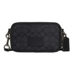 COACH/蔻驰官方 奥莱款Wyatt 20男士PVC配皮斜挎包相机包CW365