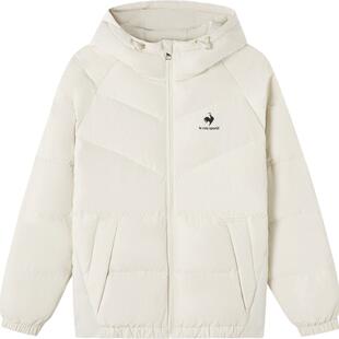 乐卡克法国公鸡官方正品男女同款秋冬防风短款轻薄羽绒服