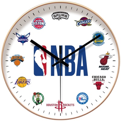 挂钟8243客厅钟表篮球简约北欧风时尚家用时钟挂表现代创意石英钟