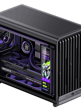 乔思伯D33桌面机箱MATX主机外壳