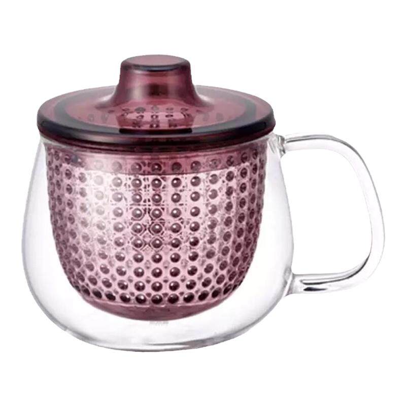 顺丰包邮原装日本KINTO UNITEA玻璃杯过滤花茶杯耐高温泡茶水杯