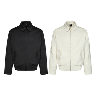 布老哥Blog美式复古解构荆棘刺绣外套cleanfit短宽翻领夹克W641