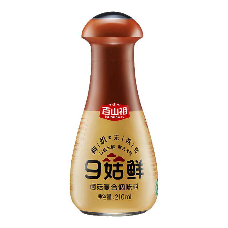 百山祖九菇鲜无麸质调味替代酱油