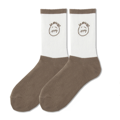 AJ1男女中筒袜倒钩运动袜