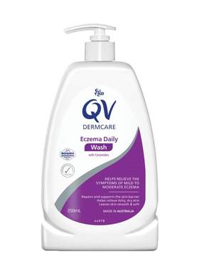Ego意高QV湿疹洁肤乳止痒沐浴露温和清洁补水保湿修复皮肤屏障