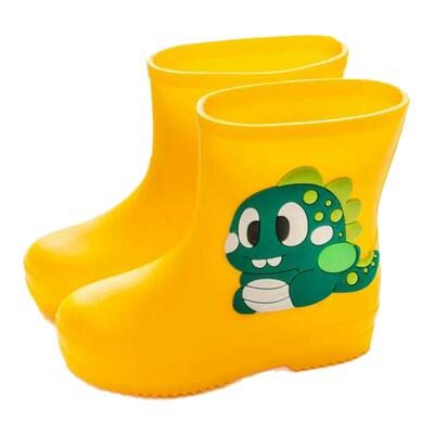 洁百纳高筒儿童卡通图案雨鞋
