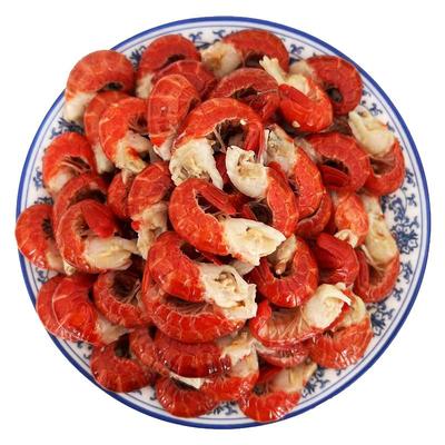 无冰衣冷冻龙虾尾鲜冻特级特大号